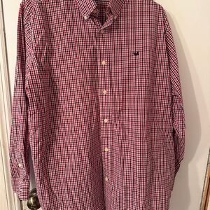 Southern Marsh Red and Blue Plaid Shirt